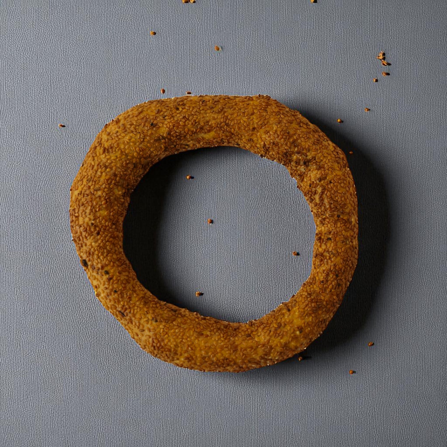 Ekşi Mayalı Domatesli Kekikli Simit
