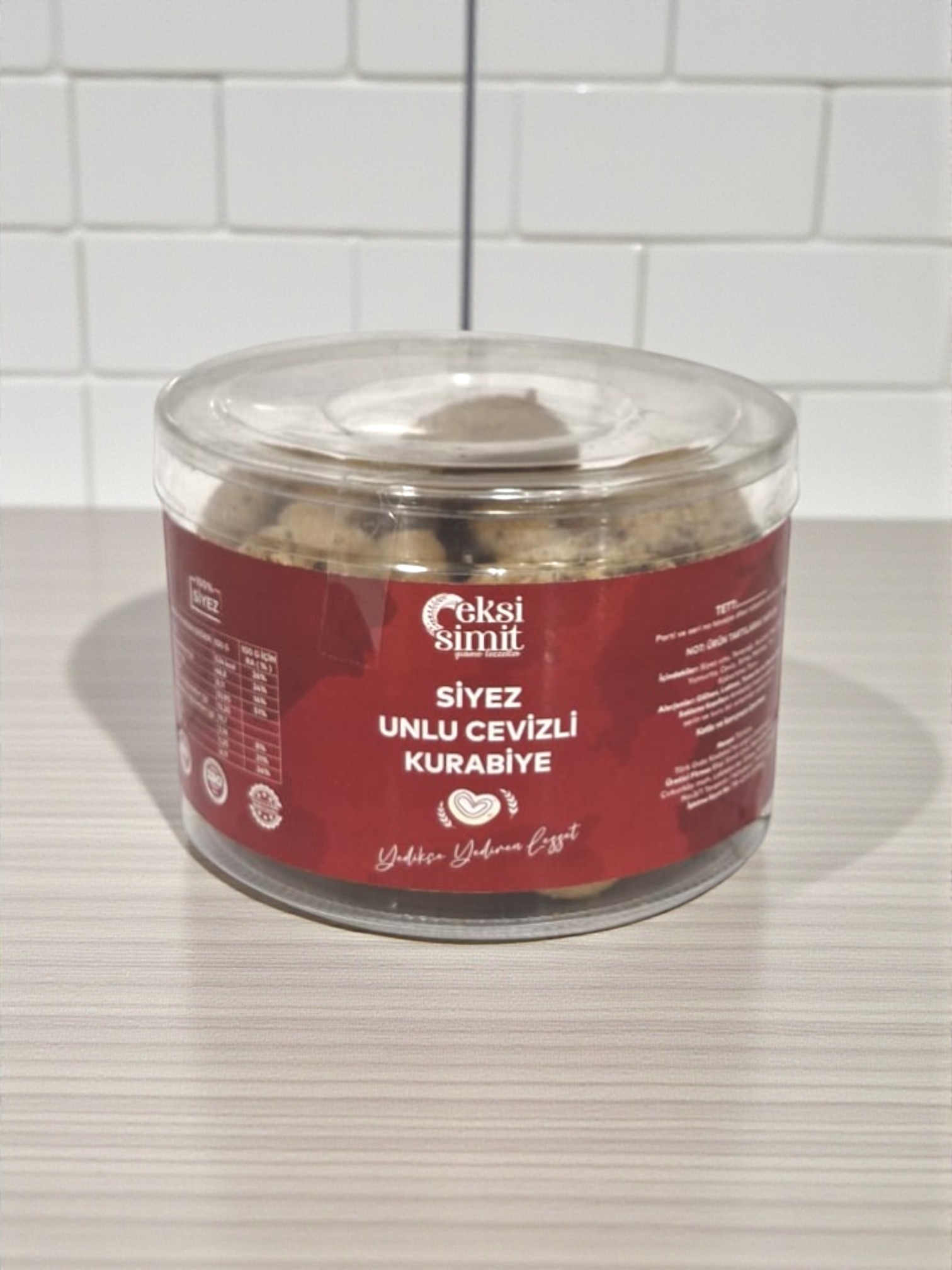 Siyez Unlu Cevizli Kurabiye 300 gr