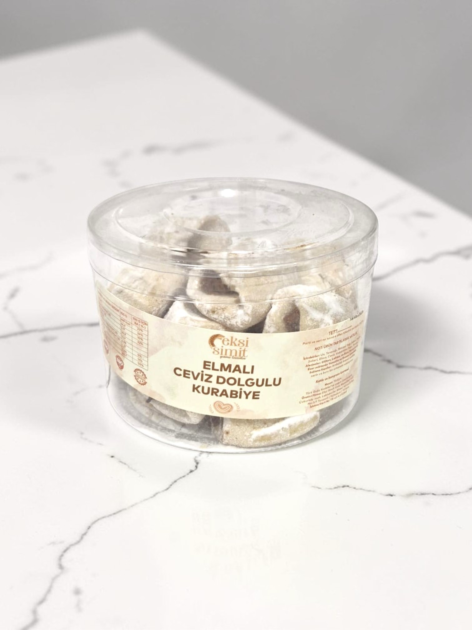 Elmalı Ceviz Dolgulu Kurabiye 300 gr