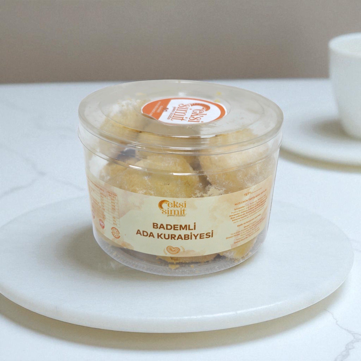 Bademli Ada Kurabiyesi 400 gr